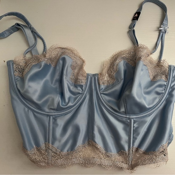 Victoria's Secret Other - NWT Victoria's Secret Blue Lace Trim Bralette